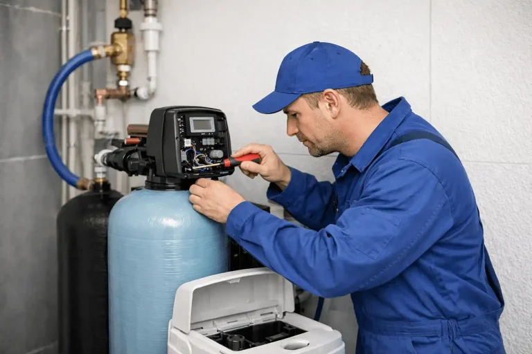 averias tipicas descalcificador de auga